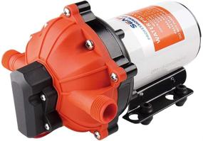img 4 attached to SEAFLO 12V 5.5 GPM 60 PSI Water Diaphragm Pressure Pump - Efficient, Reliable Water Pump for All Your Needs