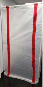 img 2 attached to Gorilla Zipper Door Containment Zipper Heavy-Duty 2 Pack: Premium Door Sealing Solution