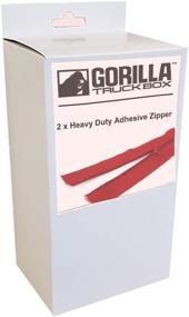 img 3 attached to Gorilla Zipper Door Containment Zipper Heavy-Duty 2 Pack: Premium Door Sealing Solution