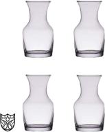 🍷 "bar glass single serving carafe: elegant, compact, and ideal for individual drinkers logo