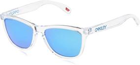 img 4 attached to 🕶️ Стильные солнечные очки Oakley Frogskins в кристально-сапфире: вечный выбор очков