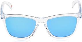 img 3 attached to 🕶️ Стильные солнечные очки Oakley Frogskins в кристально-сапфире: вечный выбор очков