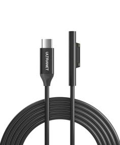 img 4 attached to ⚡ ULTRANET Surface Connect to USB-C Charging Cable 4.9ft: Magnetic, LED Indicator, Pro7+/7/6/5/4 Go2, Surface Laptop & Book Compatible