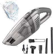 🧹 kovebble portable cordless car handheld vacuum cleaner: strong suction, high power 120w, wet & dry use - perfect for vehicle, house, office cleaning логотип