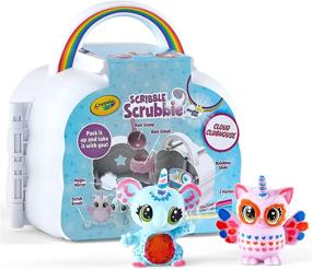 img 4 attached to Unleash your imagination with the Crayola Scribble Scrubbie Cloud Playset