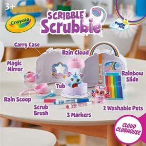 img 2 attached to Unleash your imagination with the Crayola Scribble Scrubbie Cloud Playset