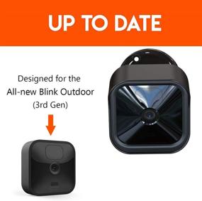 img 1 attached to 📷 Blink Outdoor Wall Mount, Weatherproof Protective Cover and 360° Adjustable Mount with Blink Sync Module 2 Outlet Mount, Compatible with All-New Blink Outdoor Indoor Security Camera (Black, 1-Pack)