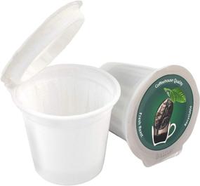 img 2 attached to 🌱 iFillCup: Eco-Friendly Single Serve Pod Solution for All Keurig Brewers! 100% Recyclable Pods - 48 Airtight Sealed Green Freshness Pods Included