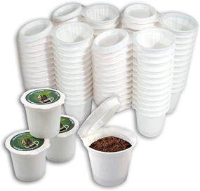 img 4 attached to 🌱 iFillCup: Eco-Friendly Single Serve Pod Solution for All Keurig Brewers! 100% Recyclable Pods - 48 Airtight Sealed Green Freshness Pods Included