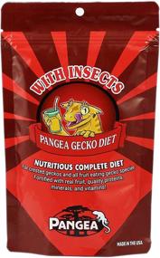 img 1 attached to 🦎 Pangea Fruit Mix with Insects Crested Gecko Complete Diet - Premium 1/2 lb Blend