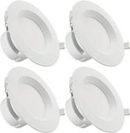 💡 efficient and safe illumination: torchstar recessed downlight junction ul listed delivers reliable performance logo