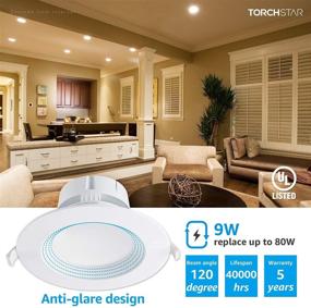 img 2 attached to 💡 Efficient and Safe Illumination: TORCHSTAR Recessed Downlight Junction UL Listed Delivers Reliable Performance