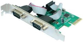 img 2 attached to Enhance Your Desktop PC with the Versatile PCIE 2 Port Serial Expansion Card: PCI Express to Industrial DB9 RS232 COM Port Adapter with WCH382 Chip for Windows 10