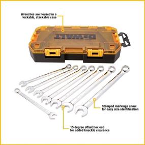 img 2 attached to DEWALT DWMT73810 Метрический комбинированный гаечный ключ.