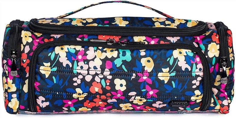lug womens trolley wildflower black 로고