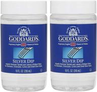 🌟 goddard's silver care liquid dip - 10 oz (2-(pack)): the ultimate solution for shining silver! logo