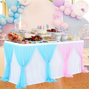 img 3 attached to 🎉 Dazzling Tablecloth Birthday Dessert Banquet Decorations: Elevate Your Party Decor!