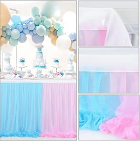 img 1 attached to 🎉 Dazzling Tablecloth Birthday Dessert Banquet Decorations: Elevate Your Party Decor!