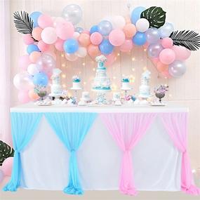 img 4 attached to 🎉 Dazzling Tablecloth Birthday Dessert Banquet Decorations: Elevate Your Party Decor!