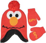 🧤 sesame street winter toddler mittens boys' accessories for chilly weather logo