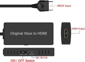img 2 attached to Original Xbox HD Link Cable - HDMI Converter Automatically Detects and Converts Composite Signals to 1080P Output, Enhancing Compatibility with Original Xbox System