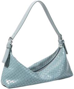 img 4 attached to 👜 Stylish Shoulder Crossbody Handbags with Zippers for Women with Matching Wallets