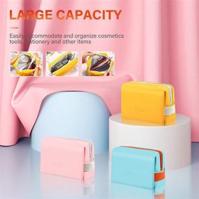 img 1 attached to Portable Cosmetics Waterproof Toiletry Organizer