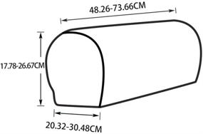 img 2 attached to 🛋️ Усилите и защитите свой диван с помощью чехлов на кресло с растяжкой - набор из 2 штук