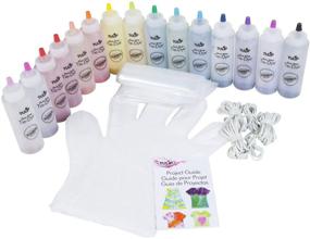 img 2 attached to 🌈 Vibrant Rainbow Party Kit: Tulip One-Step Tie-Dye Kit - 15 Color Selection