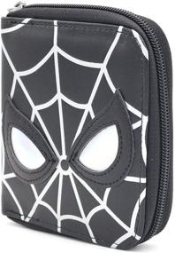 img 3 attached to MARVEL Spider Reflective Zippered Organizer