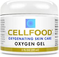 🌿 cellfood oxygen gel: nutrient rich moisturizer & fine line reducer - aloe vera, lavender blossom extract, and glycerine - hypoallergenic, non-gmo - 2 fl oz logo