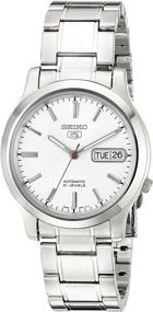 img 4 attached to ⌚ SEIKO Men's SNK789 SEIKO 5 Automatic Stainless Steel Watch - White Dial