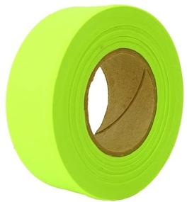 img 2 attached to PS DIRECT PRODUCTS: Flagging Tape - Flo Lime - 1 3/16 Inch X 150&#39