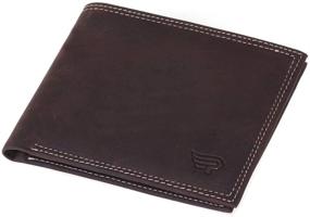 img 4 attached to 💼 PAZARO Leather Wallets Reddish: Sleek and Fashionable Wallets for a Stylish Touch