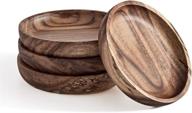 🪵 enhanced wooden coasters for optimal drink protection логотип