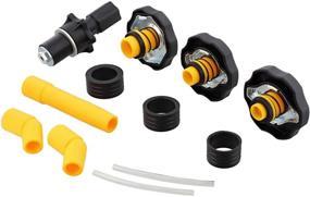 img 3 attached to 💦 Efficient and Mess-Free: ABN AC Radiator Funnel Fill Kit - Spill-Proof Coolant Flush Set for No-Spill Refilling, Bleeding, and Bleeder-Free Coolant Maintenance