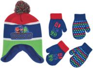 🧤 перчатки-варежки pj masks: идеальные аксессуары для мальчиков в холодную погоду логотип
