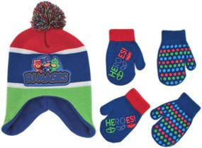 img 1 attached to 🧤 PJ Masks Mitten Gloves: Perfect Boys' Accessories for Cold Weather