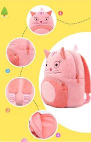 img 1 attached to 🦄 Cute and Fun Unicorn Cartoon Toddler Backpack - Ideal for Kids' Backpacks