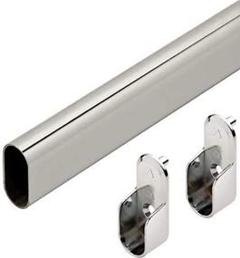 img 2 attached to Wardrobe Polished Closet Supports Chrome Plated