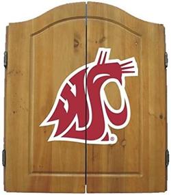 img 3 attached to Washington Cougars Cabinet Bristle Dartboard