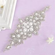 pardecor applique rhinestone decoration: stunning women's accessory for belts logo