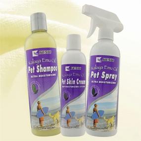 img 1 attached to 🐱 Kenic Emu Oil Pet Detangler Spray: USA-Made Soap & Paraben Free Solution for Dogs, Cats, Ferrets, and Rabbits