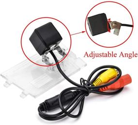 img 2 attached to ASATAH 8 LED Adjustable Angle Car Rear View Camera For Jeep Compass/Jeep Patriot/Jeep Liberty 2011~2015 &Amp