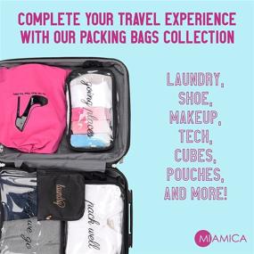 img 1 attached to Miamica Travel Accessories Never Black