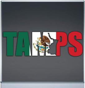 img 1 attached to 📍 Tamaulipas Map Sticker Decal for Tamps, Mexico (Full Color, 8"x2.5")