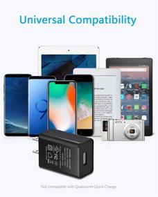 img 2 attached to 🔌 [UL Listed] Charger Compatible for Amazon Kindle Fire HD 10 9th Gen 2019, Fire HDX 6&#34; 7&#34; 8.9&#34; 9.7&#34;, Fire 7 HD 8 10 Tablet and Phone with 5FT Micro-USB &amp; USB C 2 in 1 Cable - Improved SEO