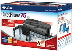 img 4 attached to 🐠 Aqueon QuietFlow Power Aquarium Filter Bundle with 3 Replacement Filter Cartridges