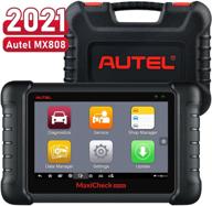 🚗 2021 новейший автосканер autel maxicheck mx808 [то же, что mk808] с диагностикой всех систем и более чем 25 сервисов, проверенный на рынке сша, возможность исправления abs, сброс масла, epb, sas, dpf, bms, программирование инжекторов. логотип