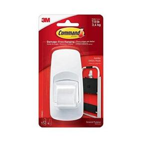 img 4 attached to 🔌 Conveniently Strong: Command Jumbo Adhesive Hook (Pack of 4)